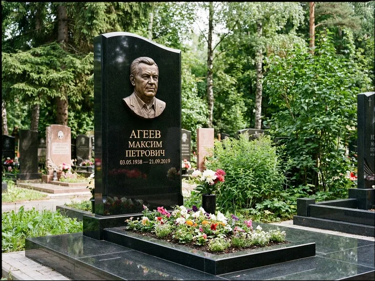 Памятник с барельефом — выполненная работа 13 в Волгограде