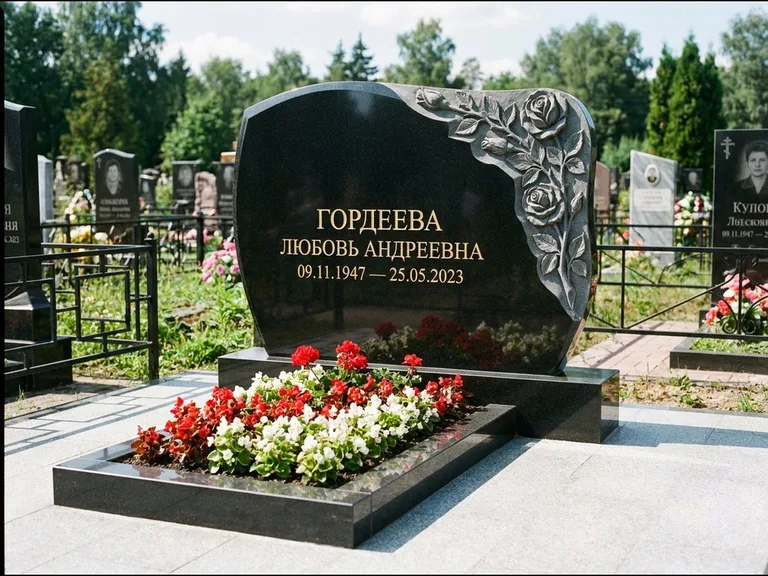Памятник с барельефом — выполненная работа 16 в Волгограде