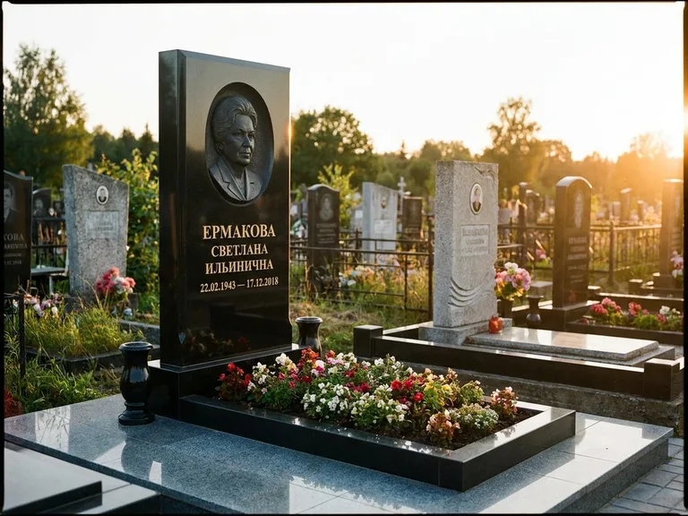 Памятник с барельефом — выполненная работа 18 в Волгограде