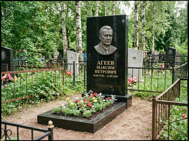 Памятник с барельефом — выполненная работа 1 в Волгограде