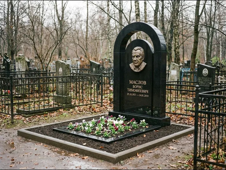 Памятник с барельефом — выполненная работа 23 в Волгограде