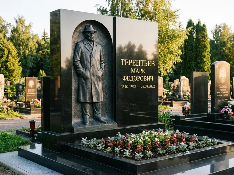 Памятник с барельефом — выполненная работа 29 в Волгограде