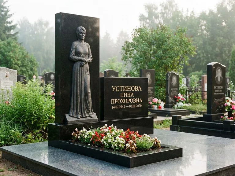 Памятник с барельефом — выполненная работа 30 в Волгограде
