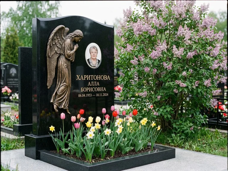 Памятник с барельефом — выполненная работа 32 в Волгограде