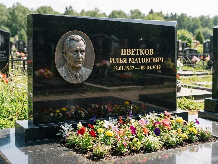 Памятник с барельефом — выполненная работа 33 в Волгограде