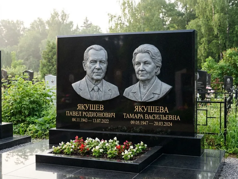 Памятник с барельефом — выполненная работа 36 в Волгограде