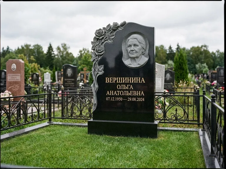 Памятник с барельефом — выполненная работа 39 в Волгограде