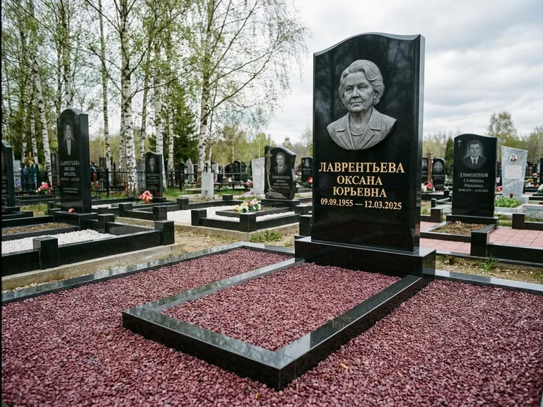Памятник с барельефом — выполненная работа 47 в Волгограде