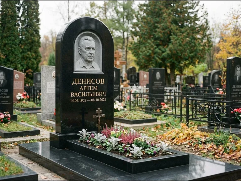 Памятник с барельефом — выполненная работа 5 в Волгограде