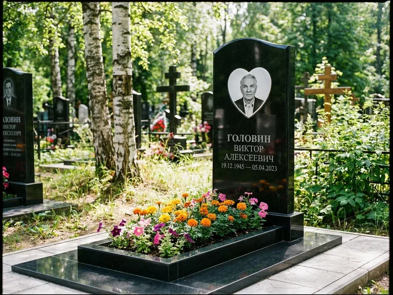 Овальный цветной портрет на керамике в Волгограде