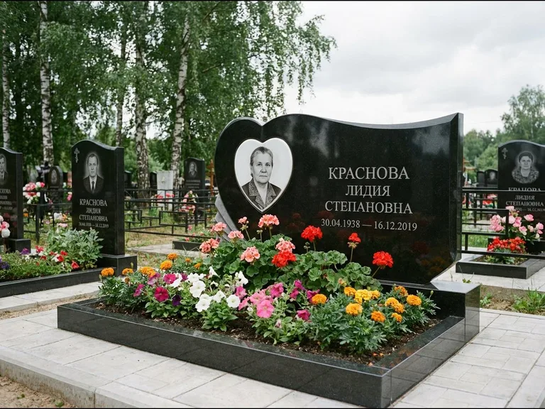 Портрет в форме сердца — работа «Краснова» в Волгограде