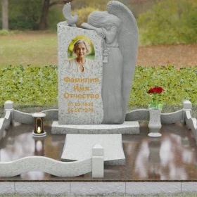 Элитный комбинированный памятник П129 - П129