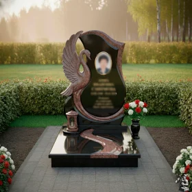Комбинированный памятник светского стиля - ПН583