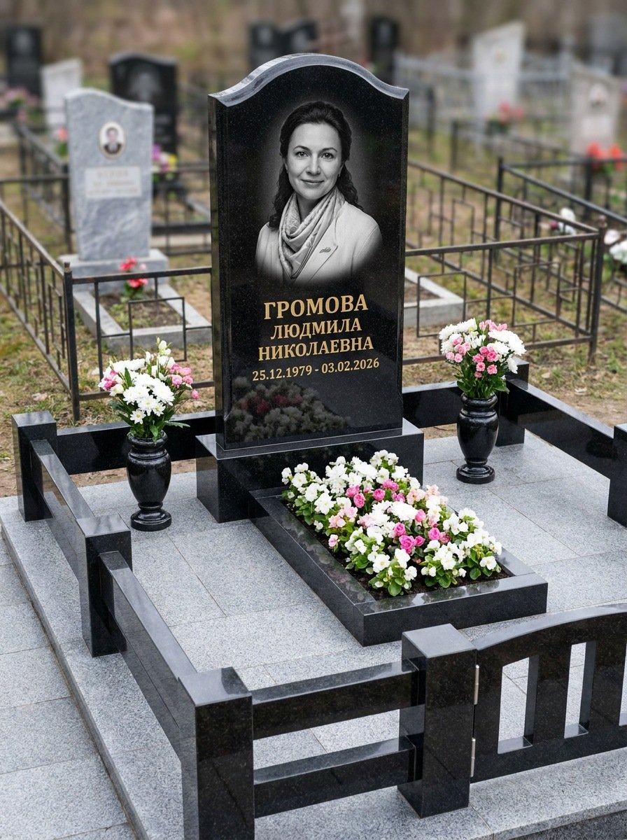 Портрет на памятнике в Волгограде — Чёрно-белый портрет подготовили под станок — гравировка на стеле