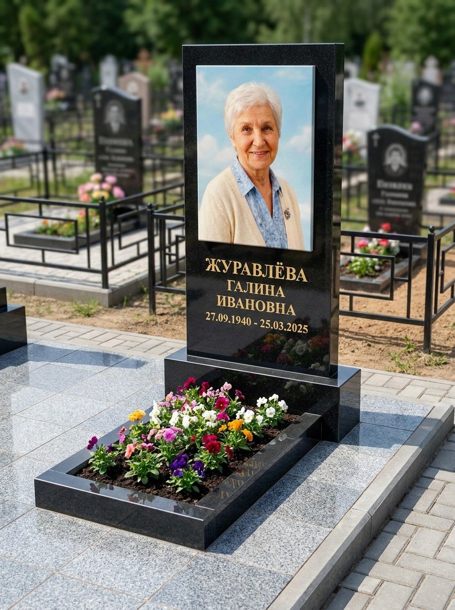Портрет на памятнике в Волгограде — Портрет в полный рост — керамогранит 400×600 мм