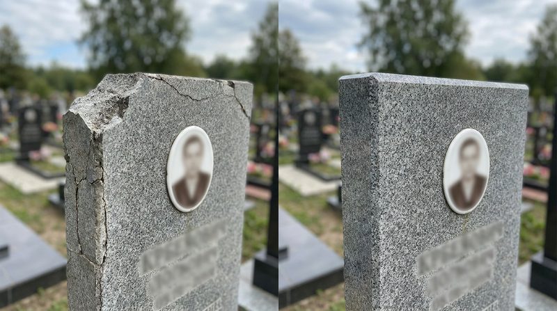 Реставрация памятника в Волгограде — пример 3