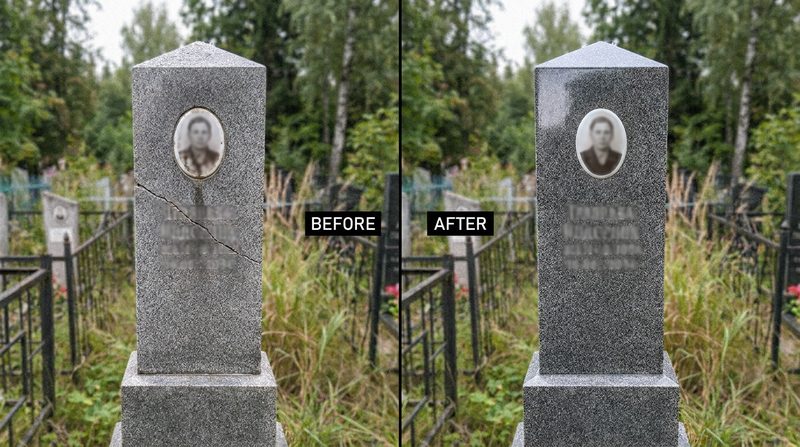 Реставрация памятника в Волгограде — пример 4